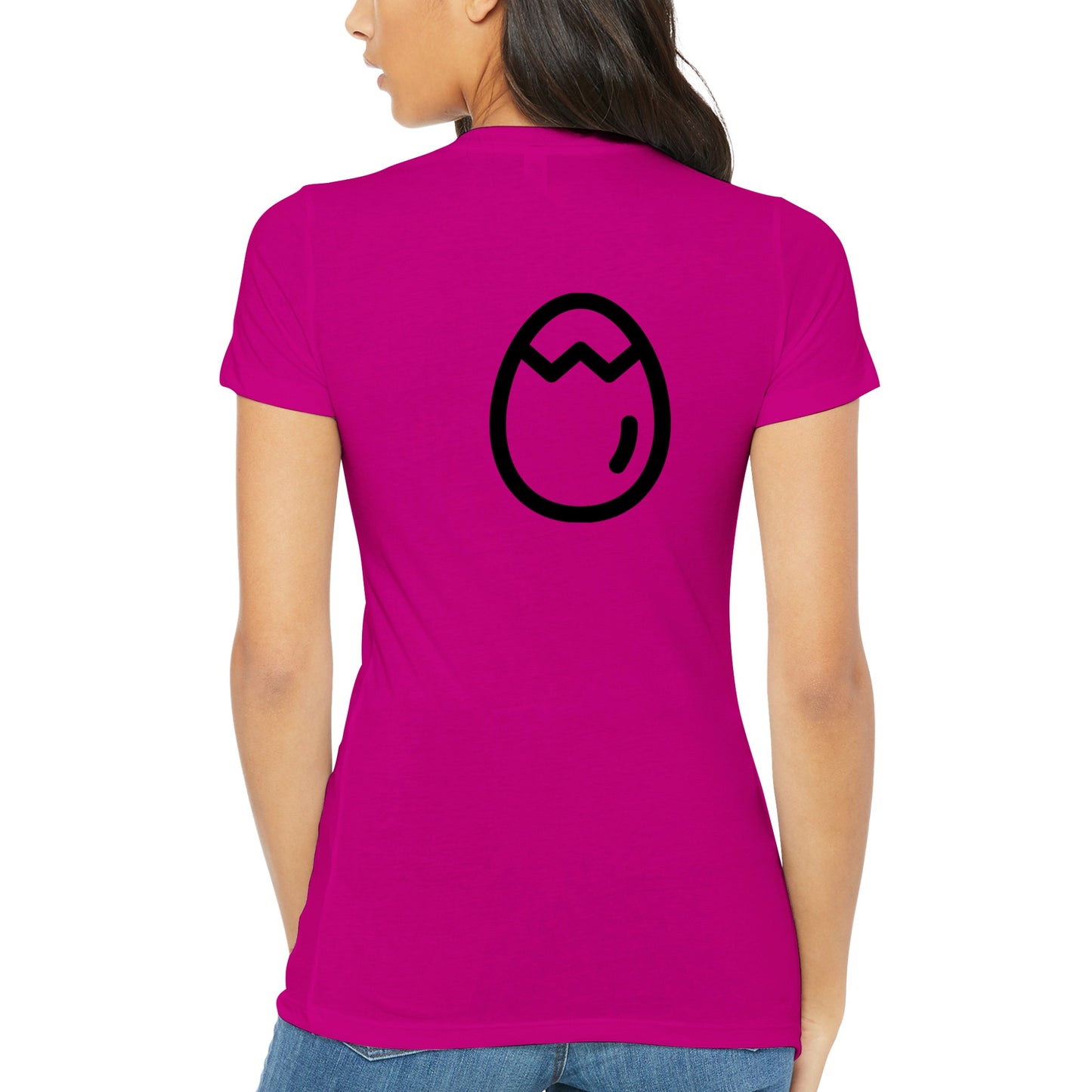 Women's Crackhead Egg T-shirt - Crackhead Apparel