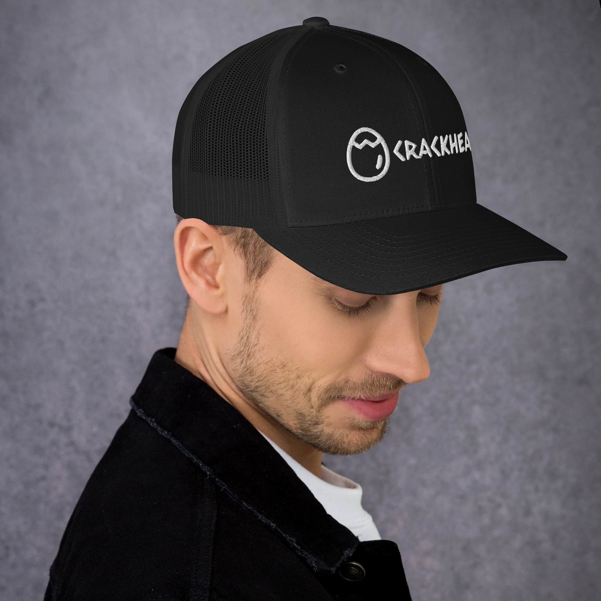 Embroidered Crackhead Apparel Trucker Cap - Crackhead Apparel