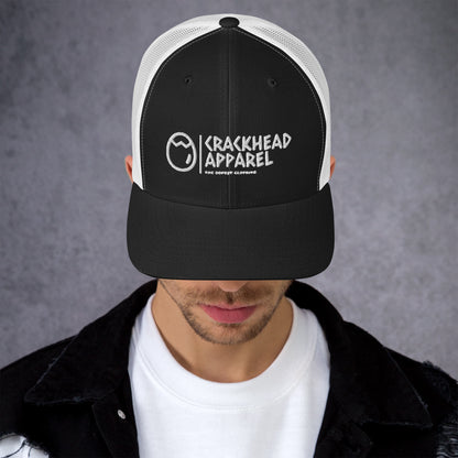 Embroidered Crackhead Apparel Trucker Cap - Crackhead Apparel