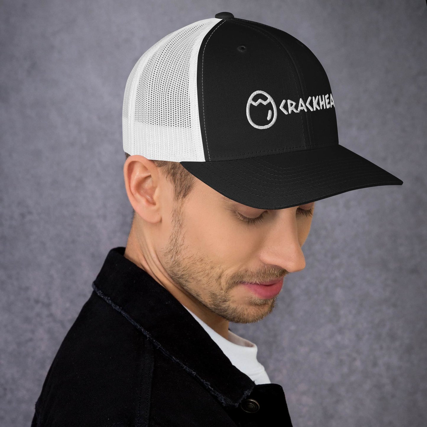 Embroidered Crackhead Apparel Trucker Cap - Crackhead Apparel