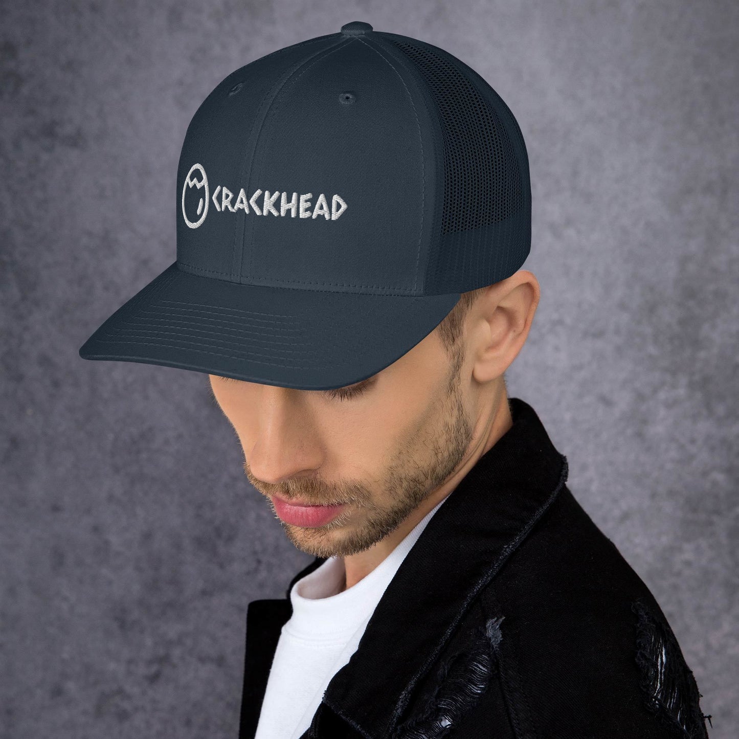 Embroidered Crackhead Apparel Trucker Cap - Crackhead Apparel