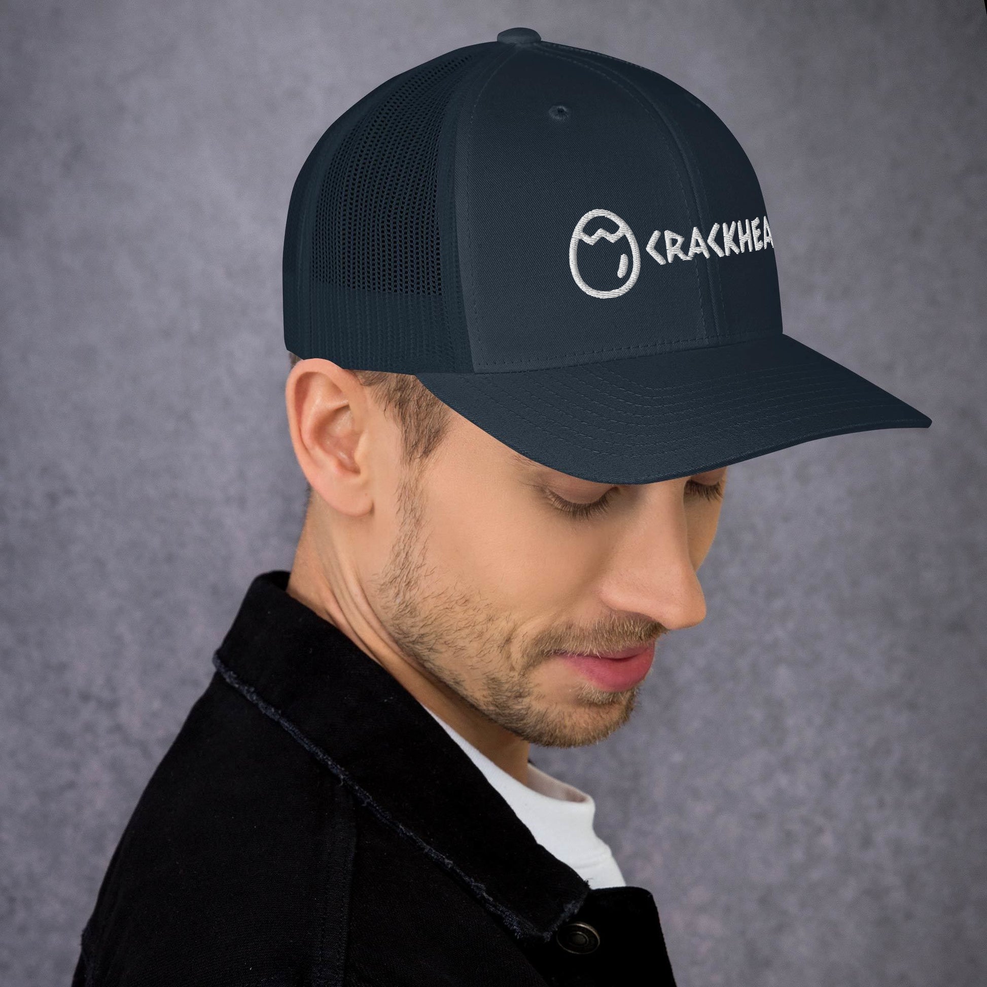 Embroidered Crackhead Apparel Trucker Cap - Crackhead Apparel