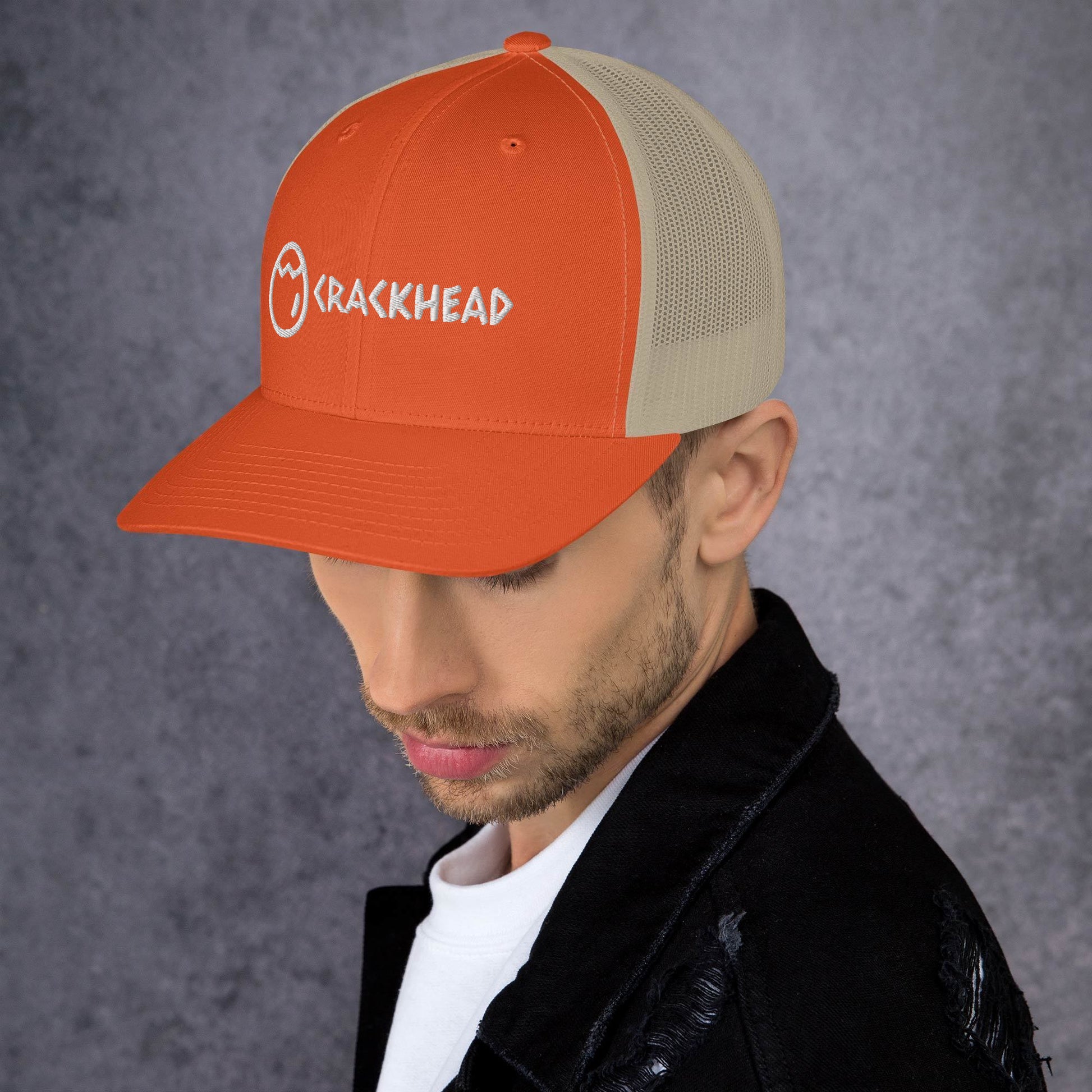 Embroidered Crackhead Apparel Trucker Cap - Crackhead Apparel