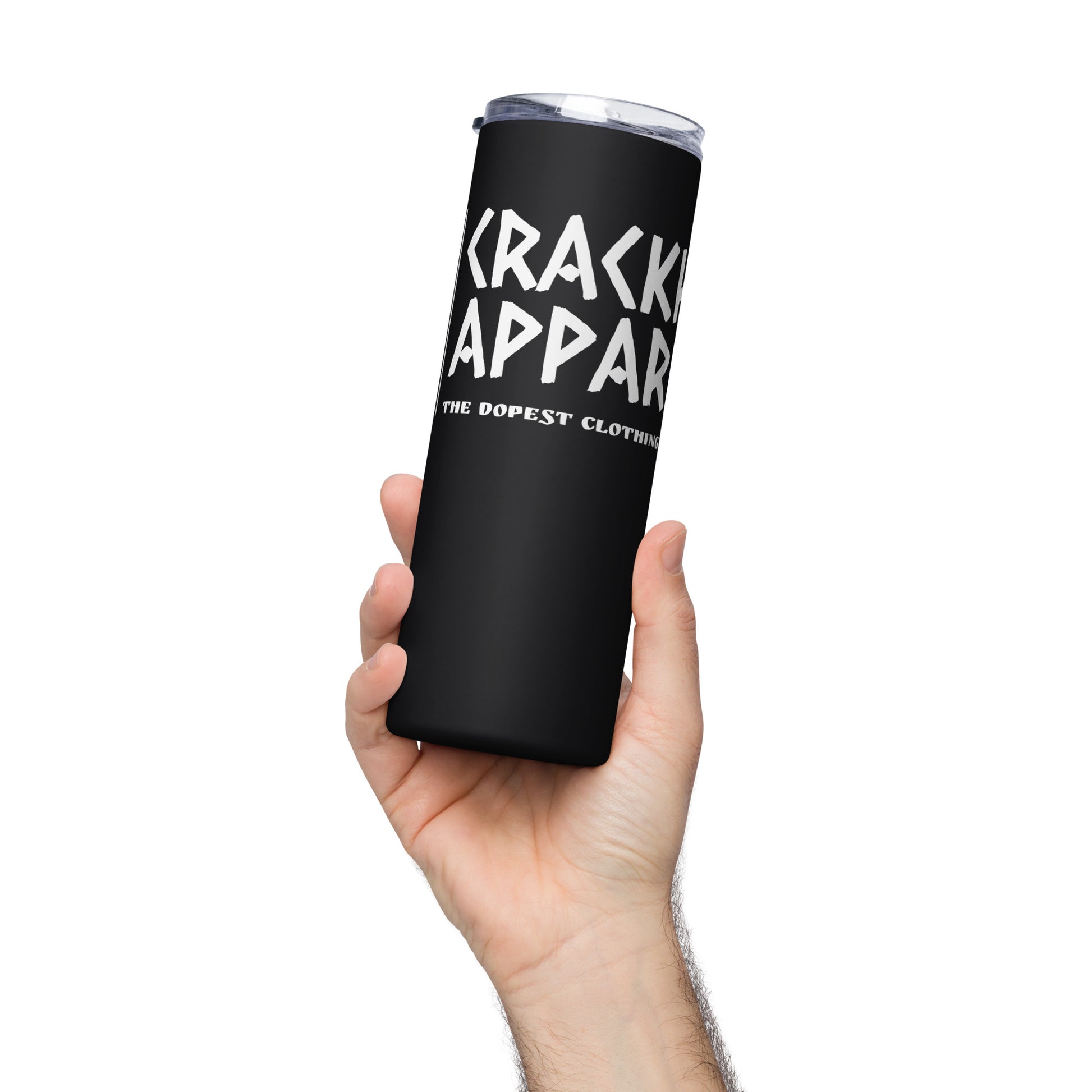 Stainless steel Crackhead Apparel tumbler - Crackhead Apparel