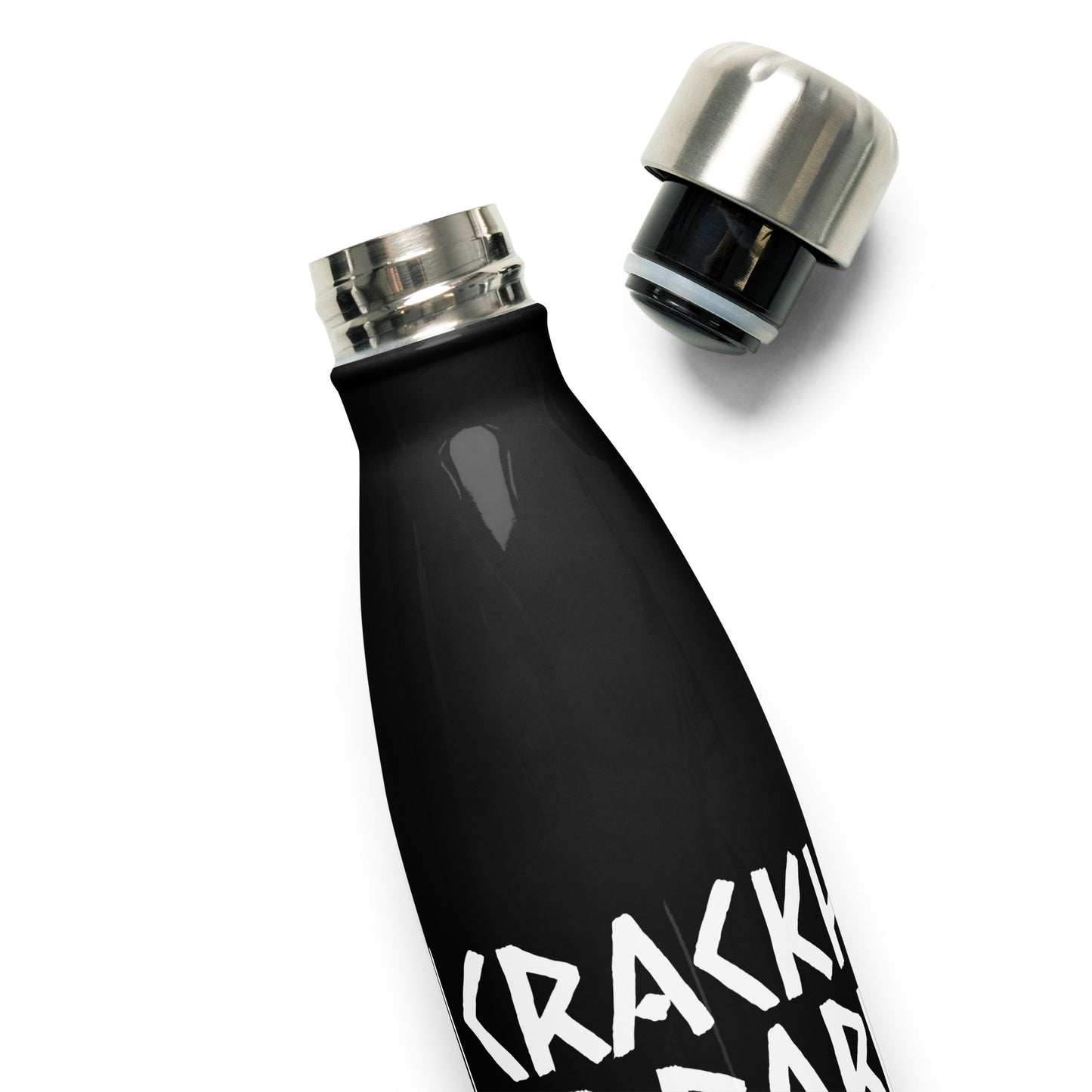 Stainless Steel Crackhead Apparel Water Bottle - Crackhead Apparel