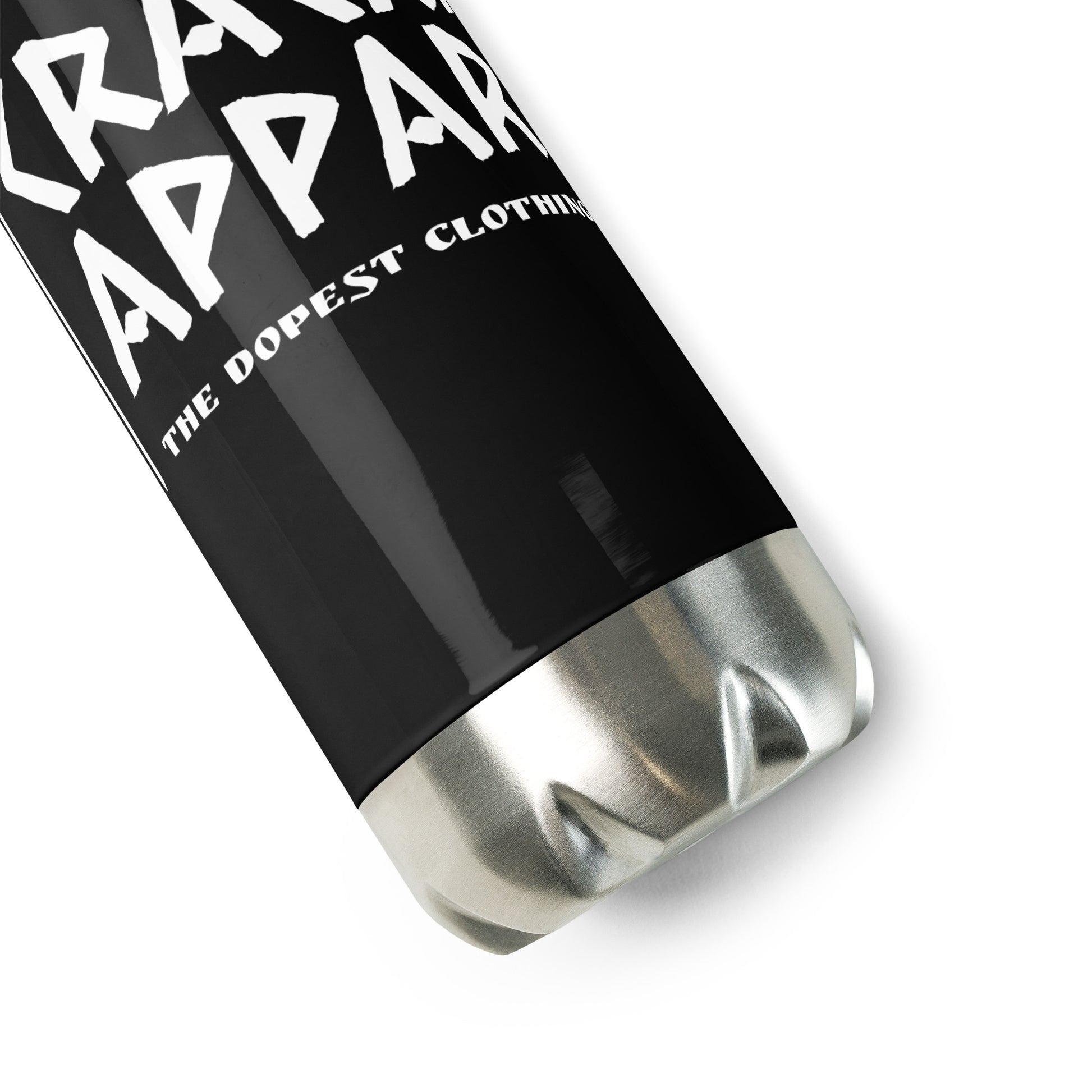 Stainless Steel Crackhead Apparel Water Bottle - Crackhead Apparel