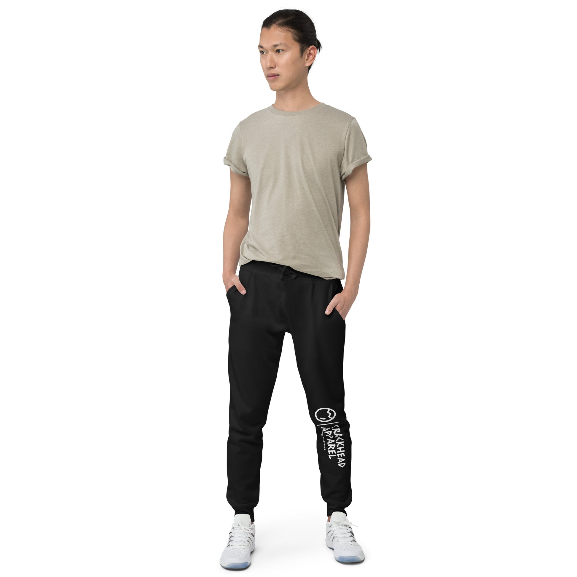 Unisex Crackhead Apparel fleece sweatpants - Crackhead Apparel