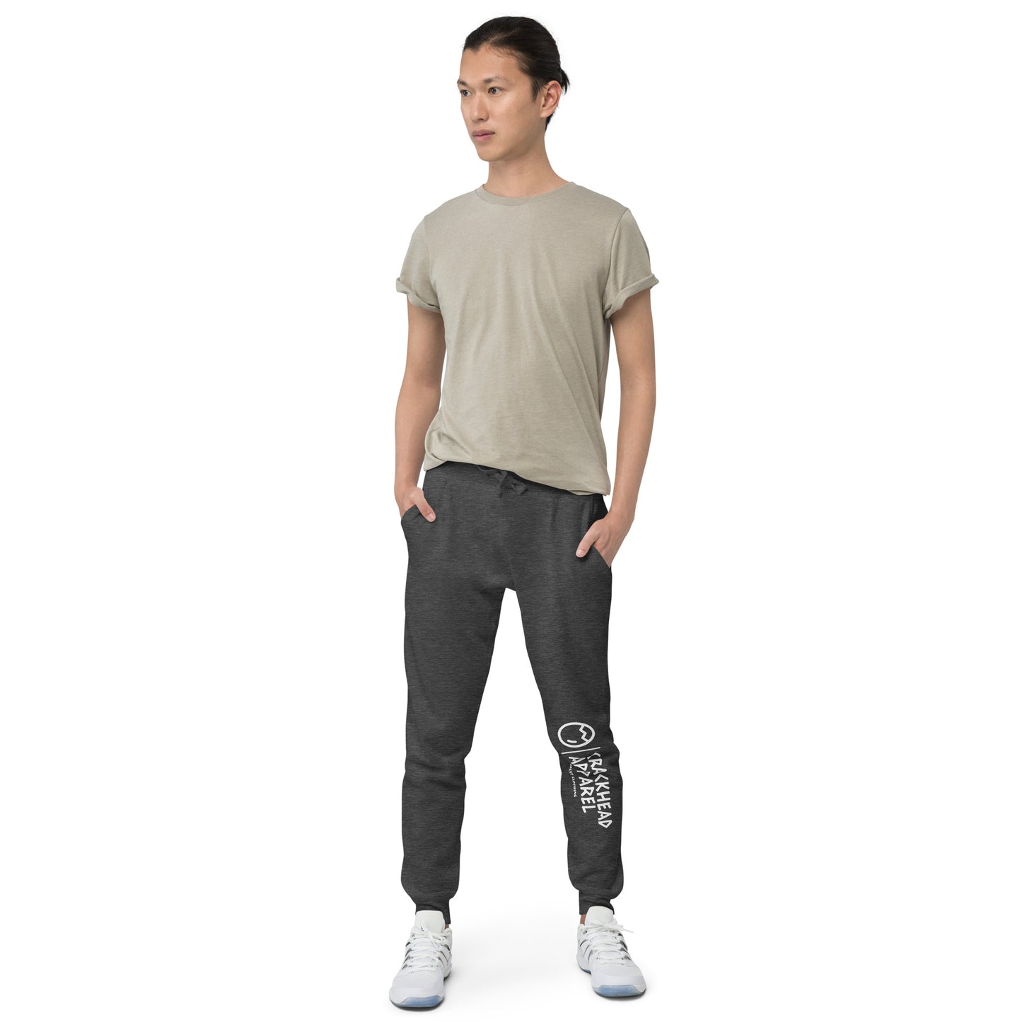 Unisex Crackhead Apparel fleece sweatpants - Crackhead Apparel