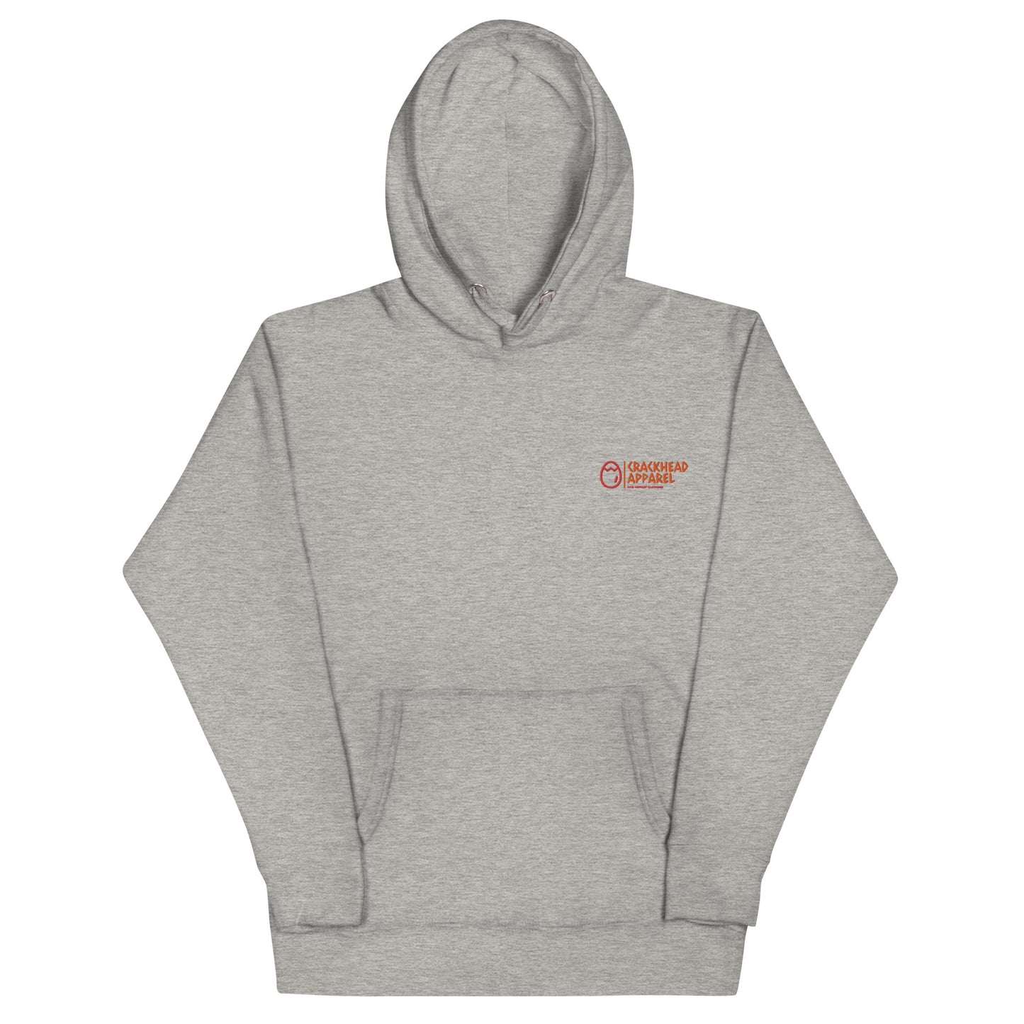 Embroidered Crackhead Apparel Unisex Hoodie - Crackhead Apparel