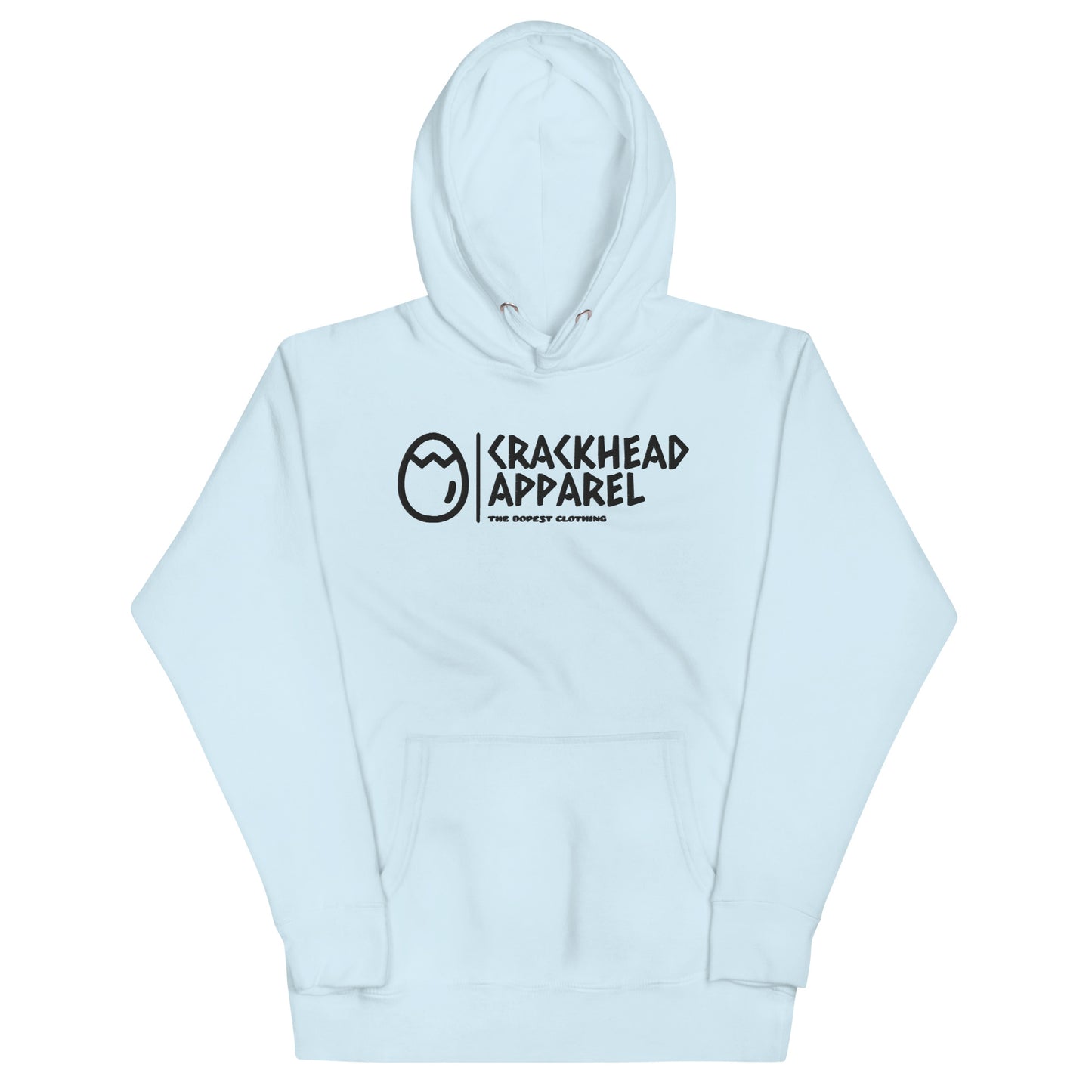 Embroidered Crackhead Apparel Unisex Hoodie - Crackhead Apparel