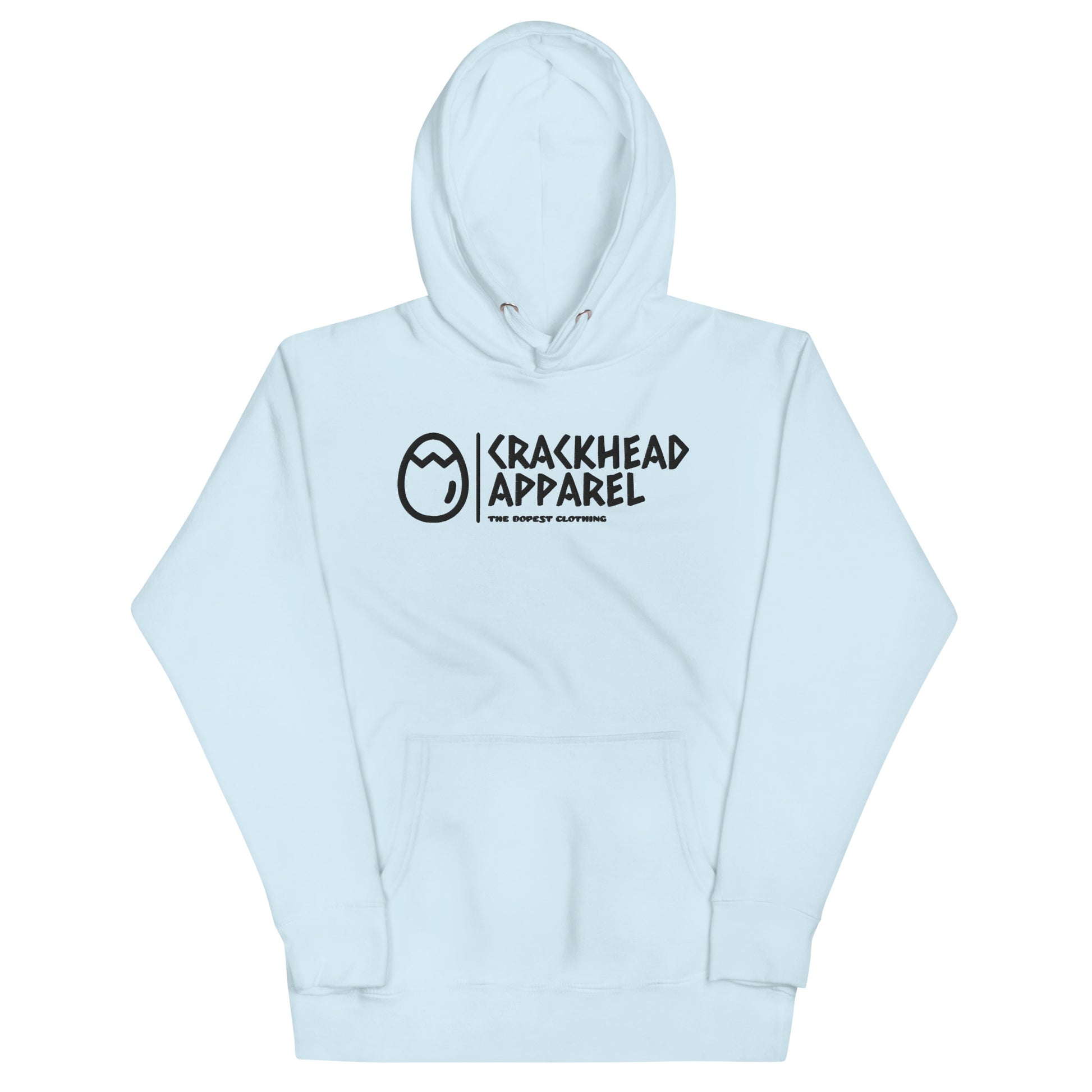 Embroidered Crackhead Apparel Unisex Hoodie - Crackhead Apparel